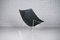 Vintage Black Leather Oyster Chair by Pierre Paulin for Artifort 6