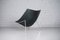 Vintage Black Leather Oyster Chair by Pierre Paulin for Artifort, Image 4