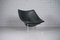 Vintage Black Leather Oyster Chair by Pierre Paulin for Artifort 2