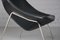 Vintage Black Leather Oyster Chair by Pierre Paulin for Artifort 7