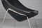 Vintage Black Leather Oyster Chair by Pierre Paulin for Artifort, Image 7