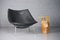 Vintage Black Leather Oyster Chair by Pierre Paulin for Artifort 10