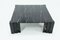 Large Italian Modern Black Marble Coffee Table, 1970s 4