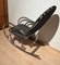 Bauhaus Rocking Chair, Chrome-Plated Steeltubes, Fabric, Germany, circa 1930, Image 5