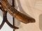 Pair of antique Stools, Hand-Carved Walnut, Alcantara Leather, France circa 1860 7