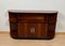 Niedriges Art Deco Sideboard mit Regal in Walnuss Furnier, Frankreich, 1930er 3