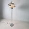 Lámpara de pie italiana Mid-Century de cromo, años 60, Imagen 2