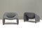 F598 Groovy Armchairs by Pierre Paulin for Artifort, 1970s, Set of 2, Image 3