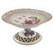 Antique Compote in Openwork Porcelain from Meissen, Image 1