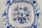 Blaue Zwiebelschale aus handbemaltem Porzellan von Meissen, frühes 20. Jh 4