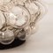 Clear Bubble Wall Sconces by Helena Tynell for Limburg, Set of 2, Image 4