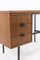 Mahogany Multitaple Desk by Jacques Hitier for Multiplex, 1950s 8