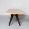 Oak Over Black EM Table by Jean Prouvé for Vitra 9