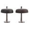 Table Lamps with Steel Base, 1960s, Set of 2 1