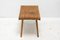 Mid-Century Czechoslovak Rattan and Beechwood Stool from ÚLUV, 1960s, Image 5