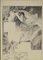 Woman, Original Drawing, Mid-20th Century 1