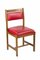 Rote Stühle, 1970er, 6er Set 3