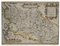 Abraham Ortelius, Map of Poitiers, Original Etching, 1584, Image 1