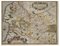 Abraham Ortelius, Artesia Karte, Original Radierung, 1584 1