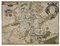 Abraham Ortelius, Hannonia Map, Grabado original, 1584, Imagen 1