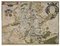 Abraham Ortelius, Mappa di Hannonia, acquaforte originale, 1584, Immagine 1