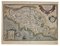 Abraham Ortelius, Tusciae Antiquae Map, Original Etching, 1584, Image 1