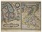 Abraham Ortelius, Dania and Oldenburgum Maps, Original Etching, 1584 1