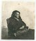 After Rembrandt, Mother with Black Veil I, Etching, 19th Century 1