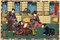 Utagawa Kunisada (Toyokuni III), The Radiant Prince Genji, Gravure sur Bois Originale, Milieu du 19ème Siècle 1