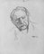 Georges Gobo, Portrait, Originalzeichnung, frühes 20. Jh 1