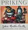 Vintage Priking Exhibition Poster, Late 20th-Century 1