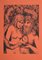 Lithographie Originale Carlo Levi, Adam et Eve, milieu du 20ème siècle 1