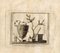 Nach Vanni, Carlo Oraty, Antikes Römisches Fresko, Original Radierung, 18. Jh 1