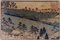 Tsukioka Yoshitoshi, Aufführung im kaiserlichen Palast, Holzschnitt Printi, 1860er 2