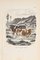 Lithographie Originale Paul Gervais, Les Vaches, 1854 1
