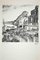 Blick auf den Hafen von Ripetta, Lithographie, 20. Jh 1