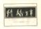 R. Pozzi, N. Vanni, Antikes Römisches Fresko, Original Radierung, 18. Jh 1