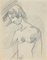 Nude, Original Drawing, Early 20th-Century 1