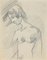 Nudo, disegno originale, inizio XX secolo, Immagine 1
