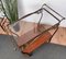 Italienischer Mid-Century Modern Barwagen aus Vergoldetem Messing 7