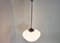 Lampe à Suspension Conique Antique en Opaline, 1930s 5