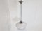 Lampe à Suspension Conique Antique en Opaline, 1930s 9