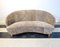 Art Deco Curved Sheepskin Sahara Sofa, Sweden, 1940s, Image 8