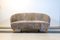Art Deco Curved Sheepskin Sahara Sofa, Sweden, 1940s 3