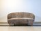 Art Deco Curved Sheepskin Sahara Sofa, Sweden, 1940s, Image 2