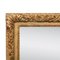 Spanish Neoclassical Rectangular Hand Carved Golden Mirror, 1970s 5