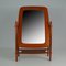 Mid-Century Teak Adjustable Table Vanity Mirror, Sweden, 1960s 8