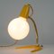 Gelbe Mid-Century Tischlampe von Belmag, Schweiz, 1950er 4