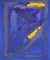 Jean-Roch Focant, Consistances Bleues, 2000, Pigmente, Sandleim & Acryl auf Holz 1