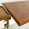 Mid-Century Italian Modern Metal Tubolar & Wooden Top Tray Table 10
